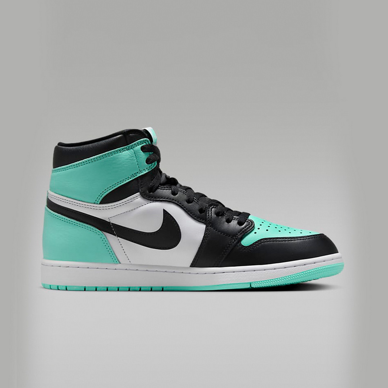 耐克男鞋airjordan1aj1黑薄荷绿复古高帮休闲篮球鞋dz5485130