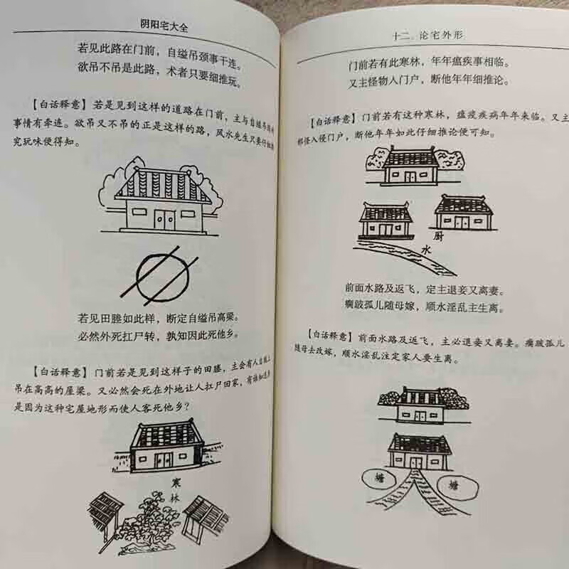 赖布衣真传阴阳宅图解413页 无删减赖布衣绝版足本全译 白话实用 赖布衣真传阴阳宅高清大图