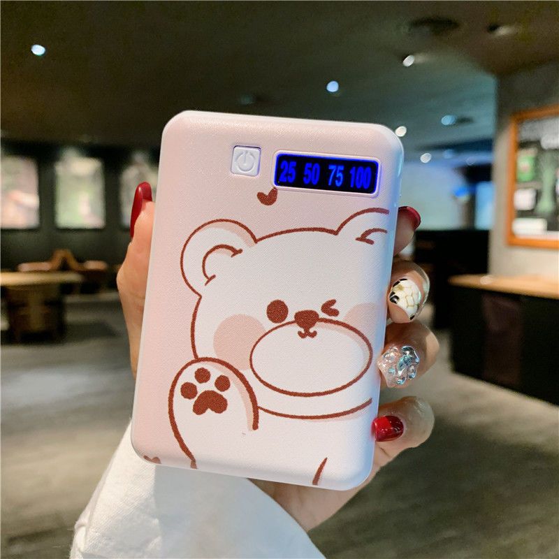 卡通大容量充电宝迷你便携学生可爱华为苹果vivo手机通用5000毫安