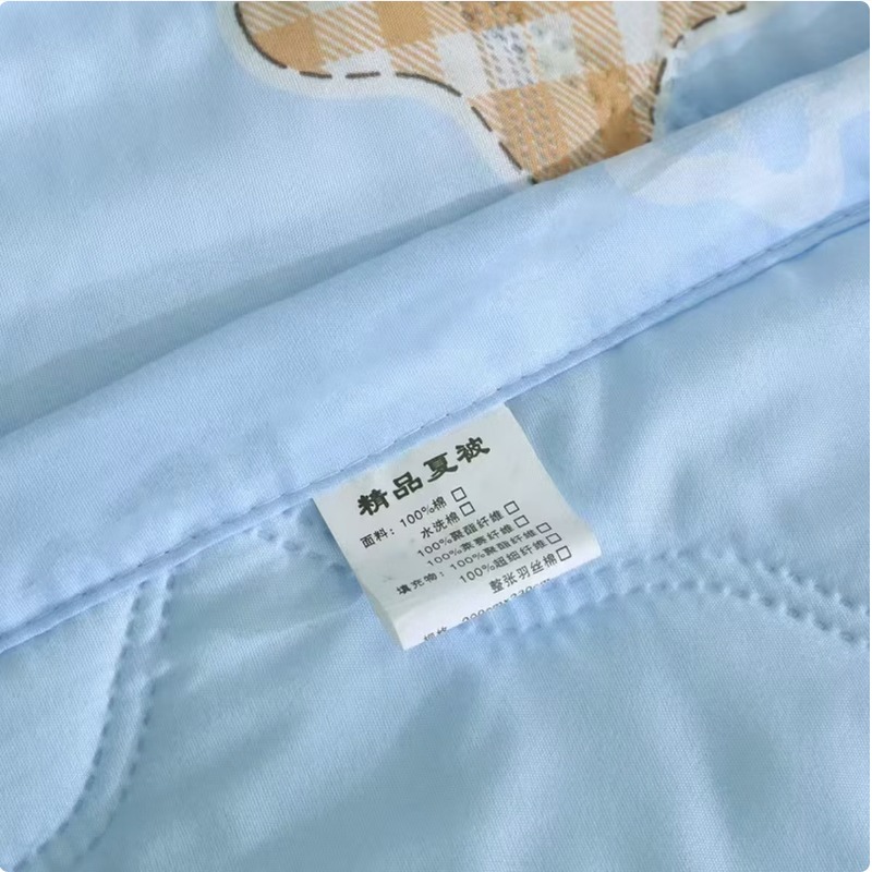 彼加曼 BGM-B2501 竹炭抗菌生态被 180*200cm_高清大图