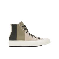 匡威(CONVERSE)男士拼接高帮板鞋舒适耐磨时尚跑步鞋系带运动鞋