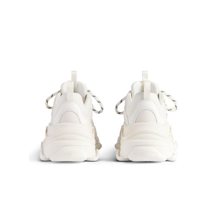 巴黎世家(Balenciaga)运动鞋男网面透气跑鞋户外休闲鞋侧绑带设计