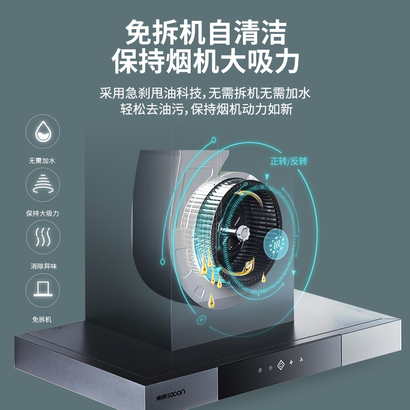 帅康(sacon)T8051DG+71B烟灶套餐欧式20立方小尺寸厨电套装吸油烟机灶具煤气灶燃气灶抽油烟机灶具套餐液化气