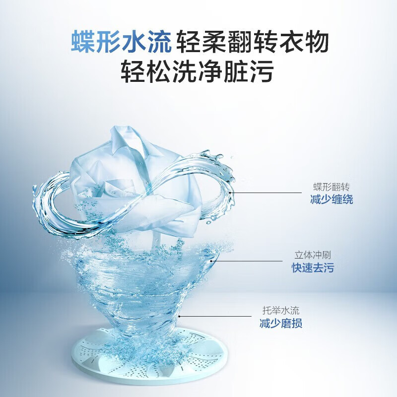 海尔(Haier)EB80M30Mate1 全自动8公斤洗衣机家用大容量波轮