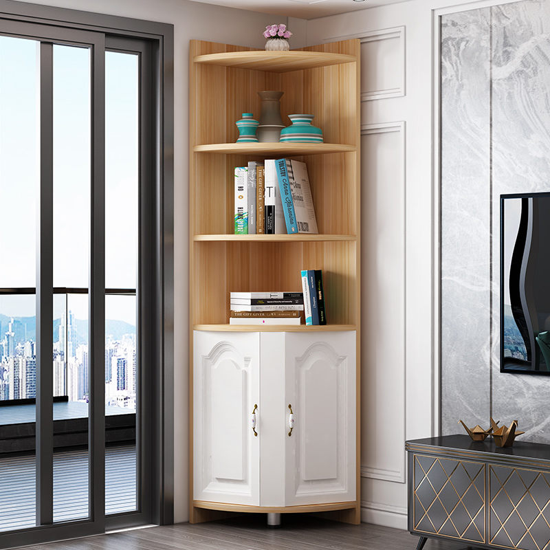 寻木匠转角柜墙角柜子现代简约拐角边角三角形收纳柜客厅卧室角落