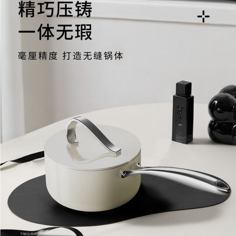 温仑山 自由丝带系列不粘奶锅18cm A-VP-1MNG01 单位:套高清大图