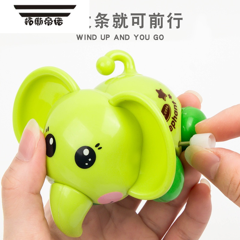 拓斯帝诺上链发条玩具发条小鸡铁皮青蛙怀旧8090后上弦发条儿童益智