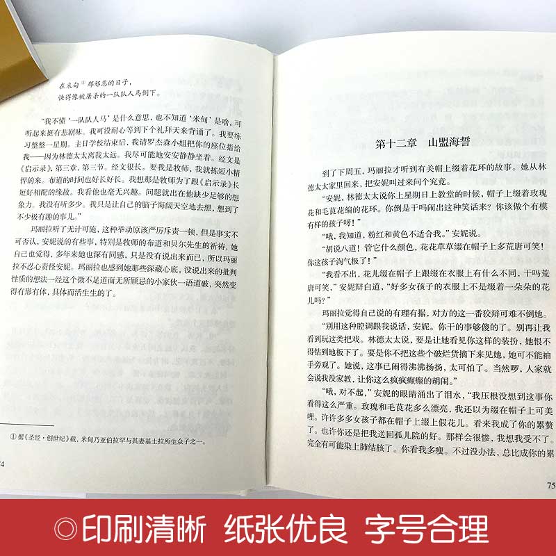 [正版] 绿山墙的安妮中小学生青少年成长课外读物/ 青少年版 7-9-12-15岁儿童文学文学名著高清大图