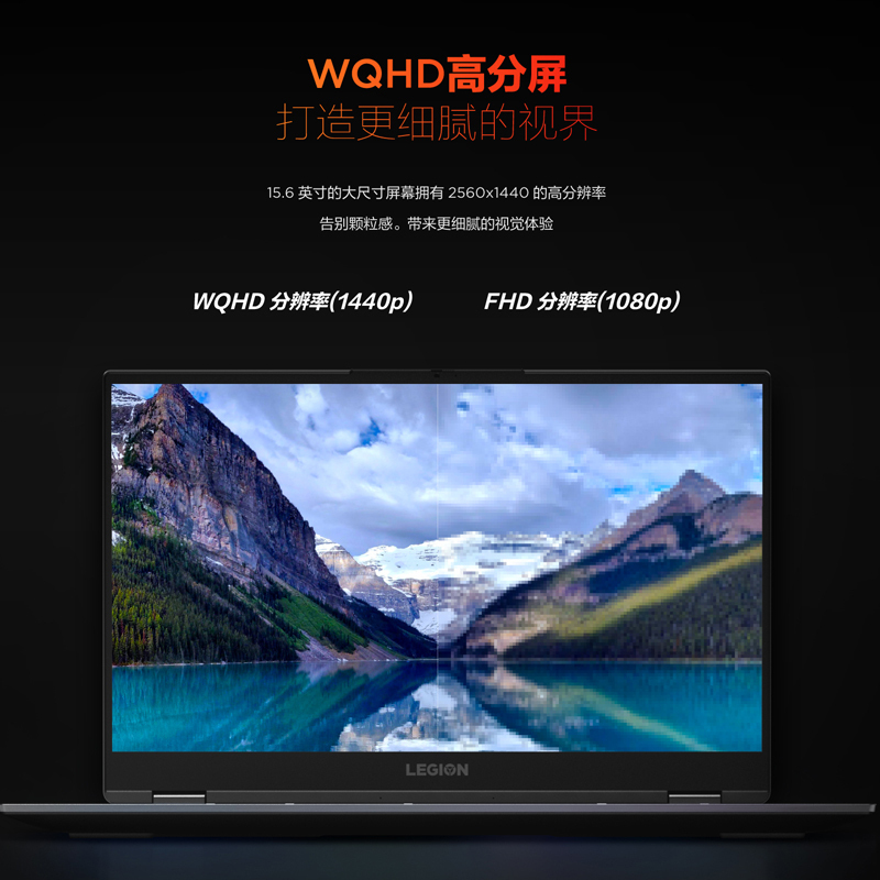 联想(Lenovo)拯救者R9000X2021 15.6英寸游戏本笔记本电脑(新锐龙R7-5800H 16G 512G RTX3060 2.5k 165Hz高色域)钛晶灰