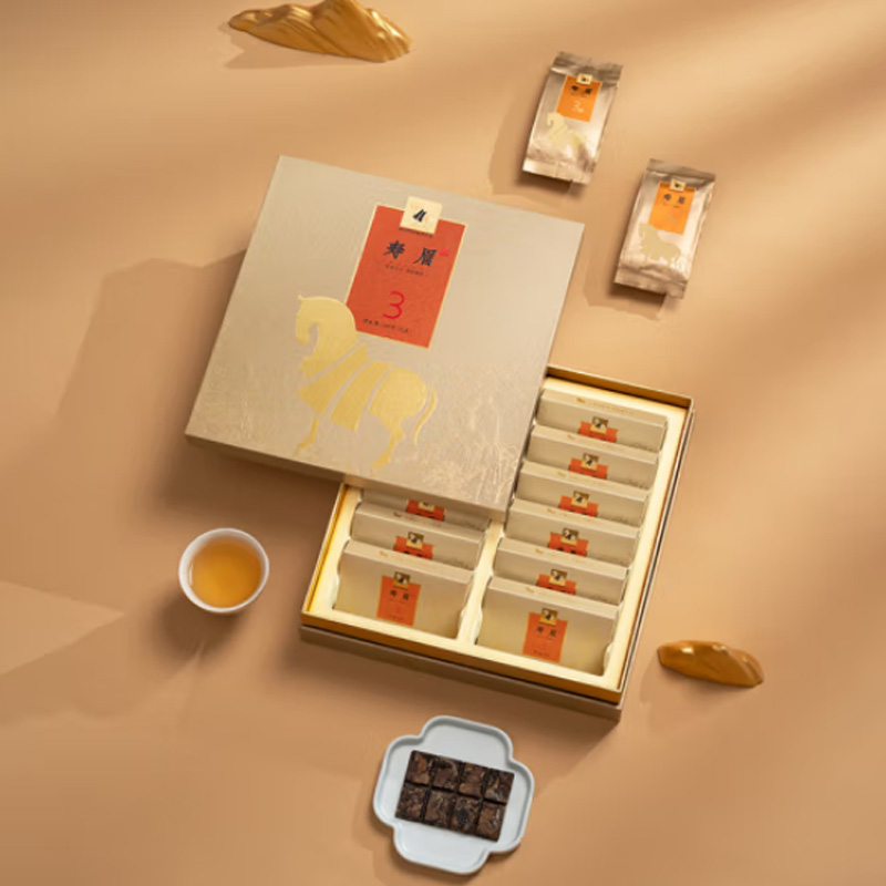 八马茶业(BAMA TEA)紫金白兰·3年寿眉(原料年份2019)-240克(12盒)高清大图