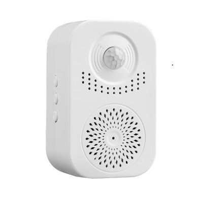 际工欢迎光临语音提示器来人进门提醒门铃感应迎宾器小喇叭进店播报器 【充电款】感应门铃语音提示器