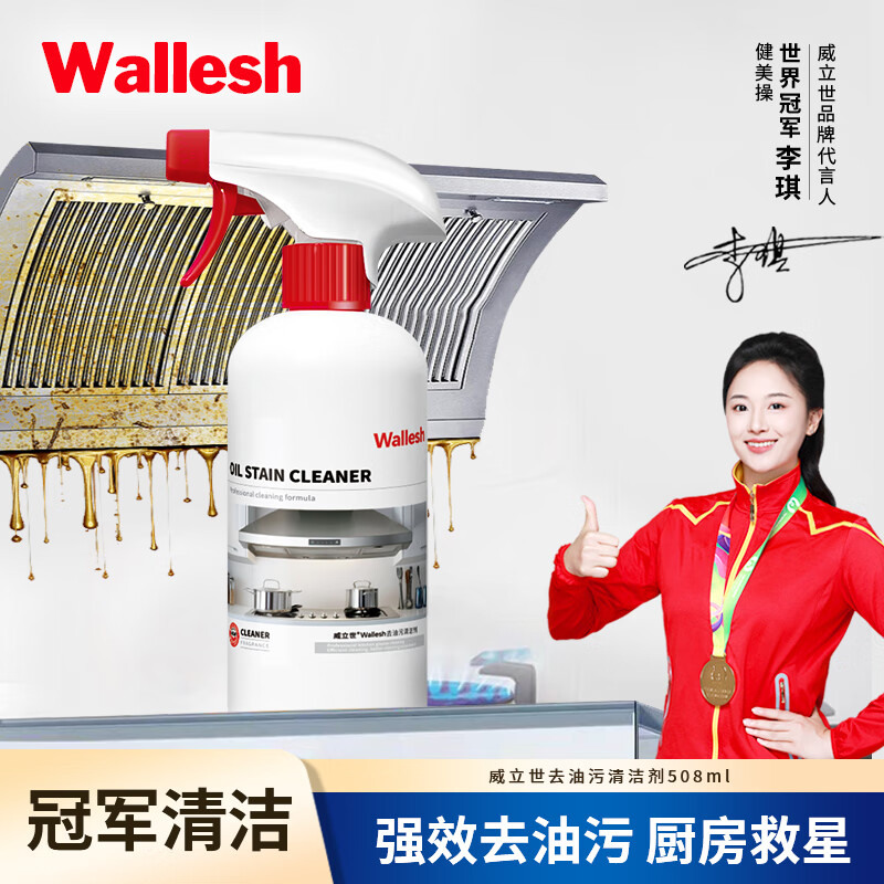 威立世wallesh 烤箱空气炸锅清洁剂/508ml高清大图