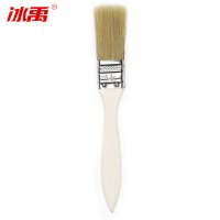 冰禹 BYJZ-1061 木柄刷子 毛扫木柄烧烤刷 加厚鬃丝油漆刷 加厚1寸10个 （单位：包）