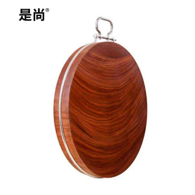 是尚 铁木砧板 菜板 块 棕色 30*4cm