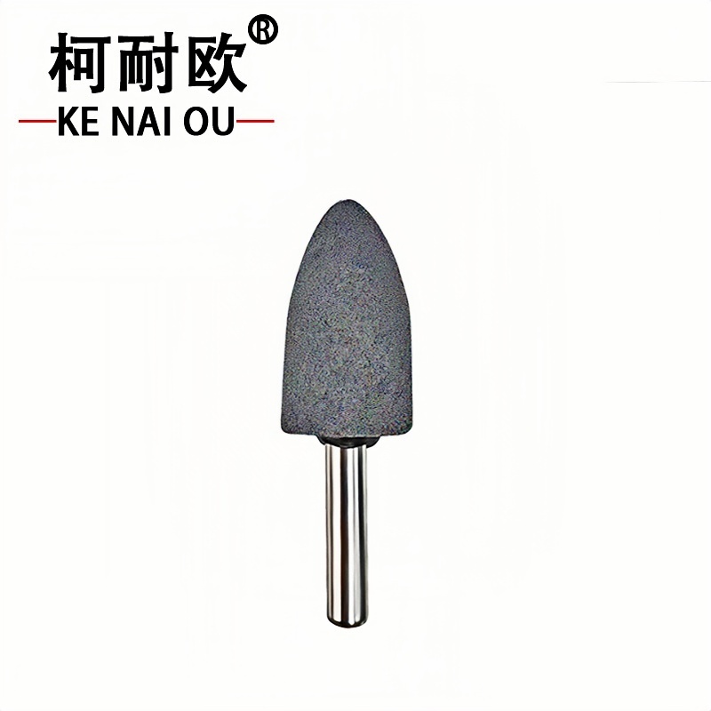 柯耐欧 火石仔蓝刚玉砂轮磨头 圆锥形6*25*38mm圆锥形6*20*36mm 个高清大图