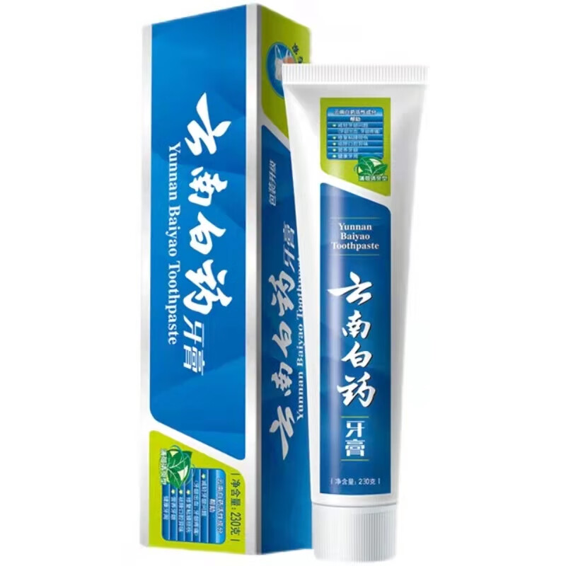 云南白药薄荷清爽型230g高清大图