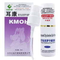 康牧耳康 复方达克罗宁滴耳液25ml 宠物中耳炎耳药狗狗犬猫宠物猫狗真菌细菌外耳炎滴耳液