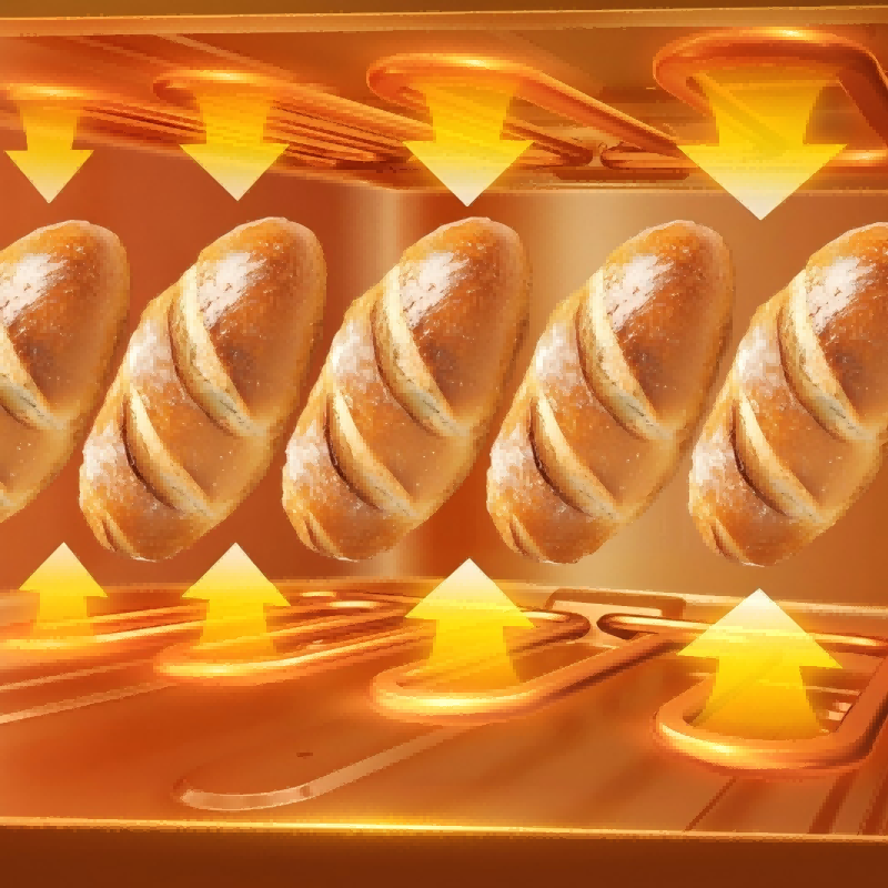 烹巅(Poondear) 商用电烤箱 三层六盘 MFT-36高清大图