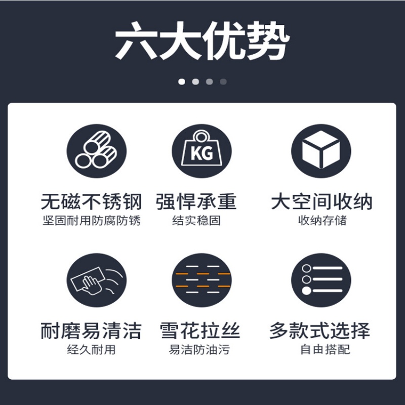 铭思达不锈钢双层工作台1600*800*800mm台高清大图