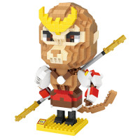 俐智loz小颗粒积木 微钻拼插玩具 微型益智拼装6-14岁以上成人创意礼物俐智俐智9784孙悟空