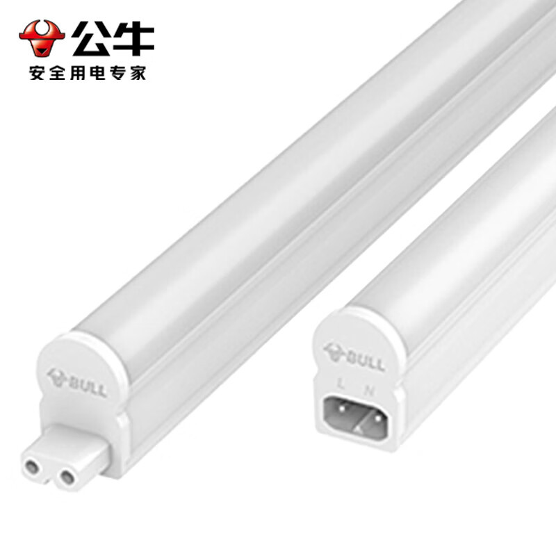 公牛 T5支架灯长条LED灯管日光灯4W 0.3米 6500K(日光色) MJ-A004A-AD