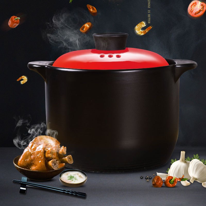 司爵鸿味养生陶瓷高汤锅4200mlsj9121