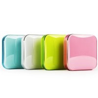 爱国者(aigo)移动电源 S20000 双USB输出 绚丽糖果色 充电宝10000mAh 绿色