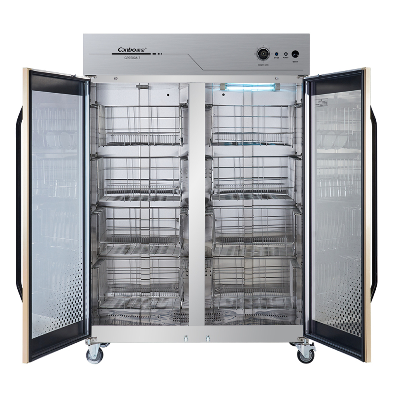 康宝GPR700A-7 850L 双门大容量商用柜 紫外线消毒 碗筷餐具消毒 消毒柜中温热风循环柜