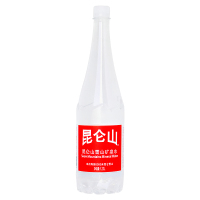 昆仑山雪山矿泉水1.23L*12瓶/整箱天然纯净弱碱性水