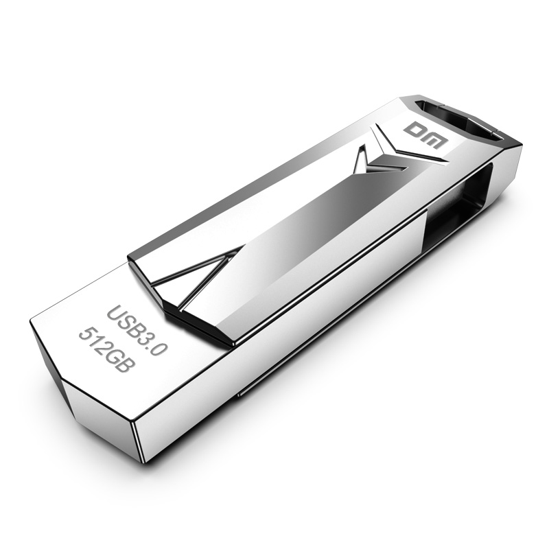 DM大迈 512GB USB3.0 U盘 金属PD096战士 可旋转电脑u盘车载高速优盘