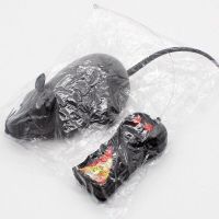 灰色老鼠[逗猫神器] 猫玩具小老鼠无线遥控仿真电动毛绒老鼠逗猫神器宠物自嗨猫咪用品