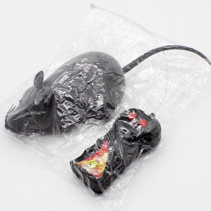灰色老鼠[逗猫神器] 猫玩具小老鼠无线遥控仿真电动毛绒老鼠逗猫神器宠物自嗨猫咪用品