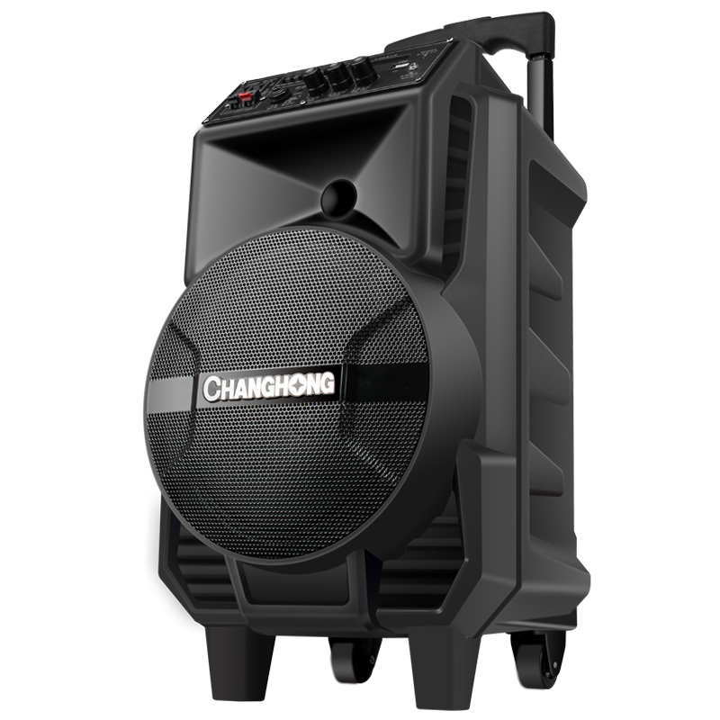 十度广场舞音响音箱户外拉杆蓝牙大音量家用k歌带无线话筒大功率跳舞