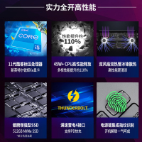 华硕(ASUS) 无畏Pro15 酷睿版i5-11300H 16G 512GB OLED屏 100%DCI-P3 蓝 15.6英寸高色域600尼特轻薄本游戏本设计师笔记本电脑