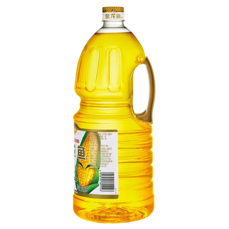 金龙鱼食用油非转基因玉米油 1.8L*2