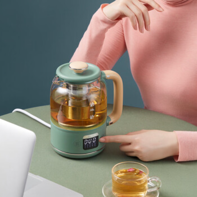 小熊(Bear) 养生壶便携煮茶壶恒温烧水壶花茶壶 YSH-C08T1-P01高清大图