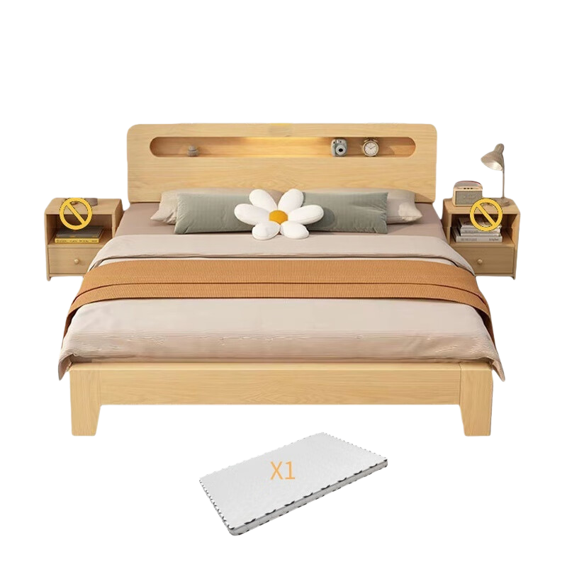 锁匠床+10cm床垫高清大图