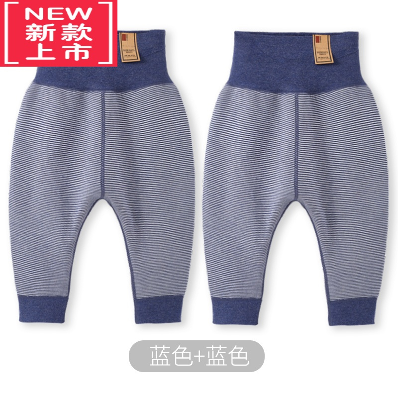 可莉允婴儿保暖裤宝宝加绒裤子儿童德绒秋裤秋冬打底裤高腰护肚大pp裤