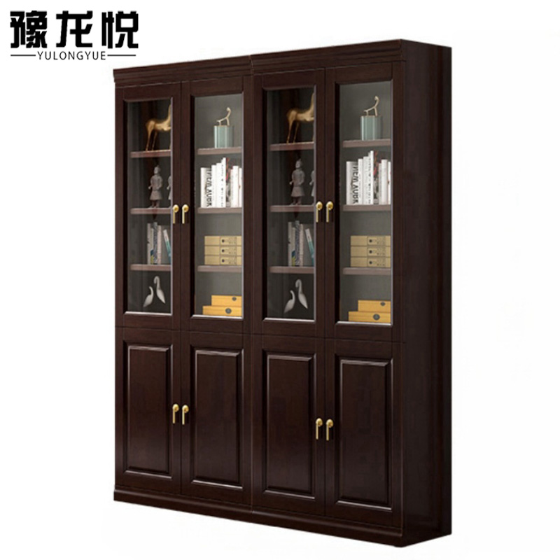 豫龙悦书柜收纳柜高清大图