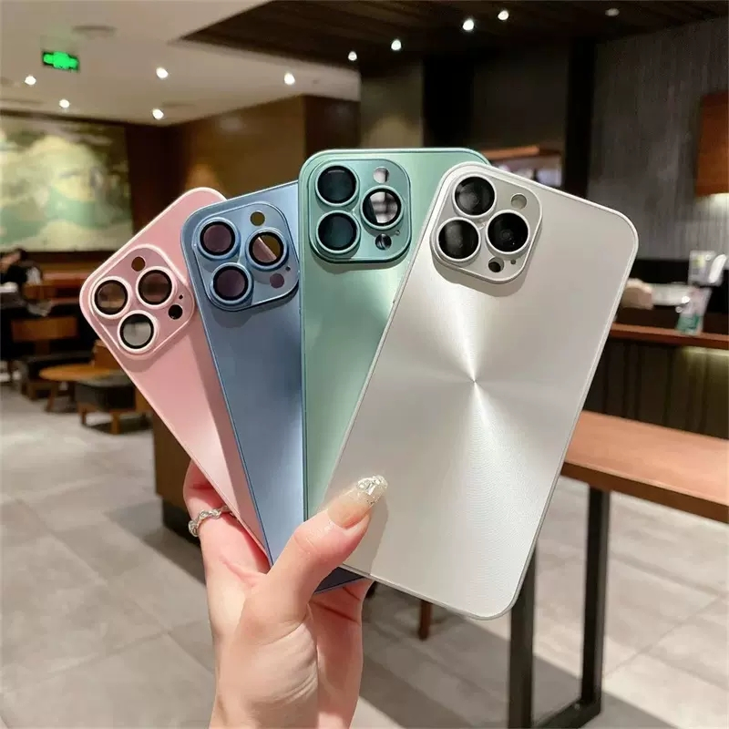 安美宝 苹果15promax手机壳iphone13磨砂新款12镜头膜11全包pro防摔14plus硬壳简约男女保护套高清大图