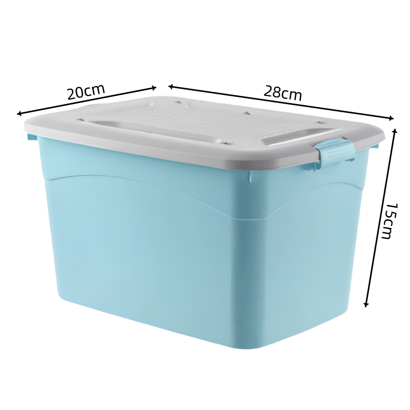乐琪艺收纳箱28*20*15cm个高清大图