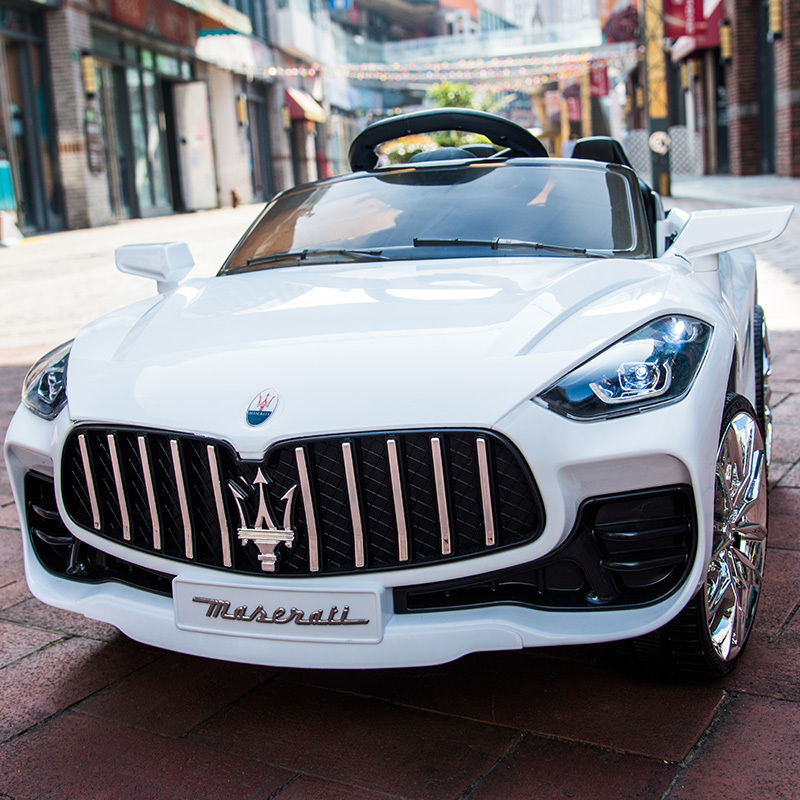 儿童电动车四轮带遥控宝宝汽车男女小孩玩具车可坐人四驱充电童车