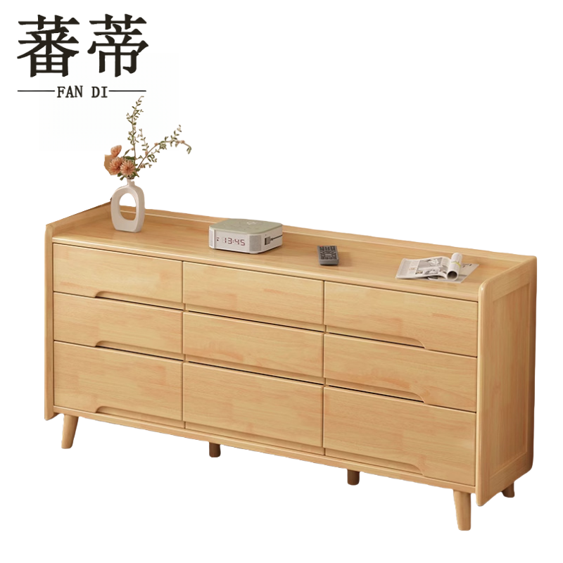 蕃蒂九斗柜160*40*76.6cm个