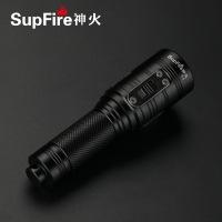Supfire神火D3专业潜水强光手电筒防水IP68水下摄影聚光远射迷你