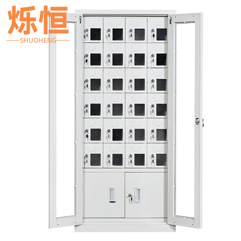 烁恒手机充电柜24门台高清大图
