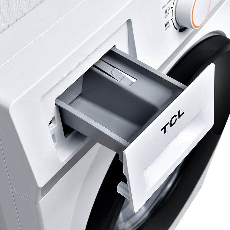 TCL TG-V100B芭蕾白 10KG 变频单洗 滚筒洗衣机(G)