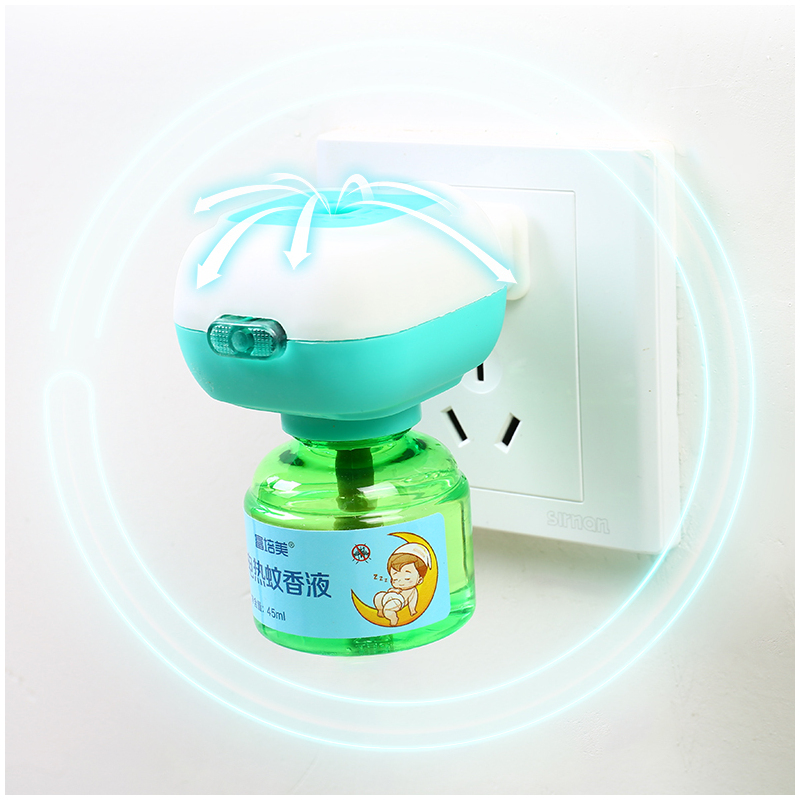 3液1器电热蚊香液无味婴儿孕妇电驱蚊补充装家用插电灭蚊水