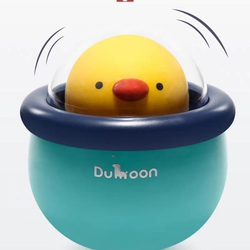 小萌鸡不倒翁幼儿童益智平衡教学练习音乐铃铛玩物早教摇铃玩具绿色