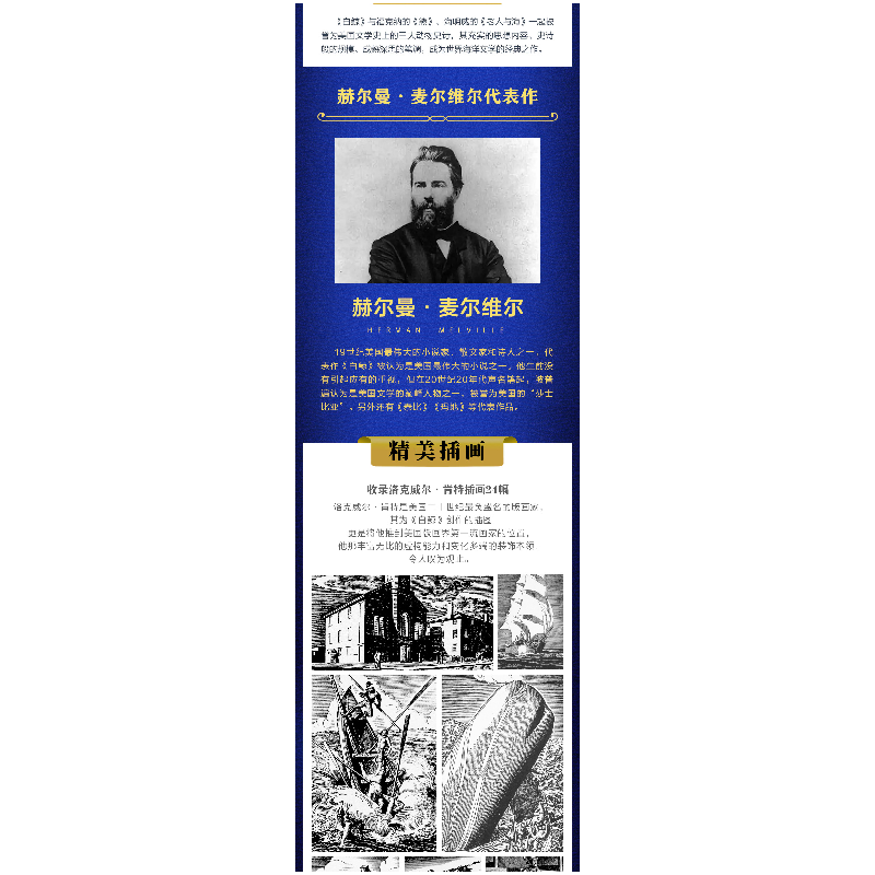 正版新书]白鲸(1-2)(美)赫尔曼·麦尔维尔 著 张子宏,苏丹 译9787高清大图
