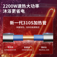 长虹(CHANGHONG)60升电热水器2000W速热 智能预约家用热水器D39S